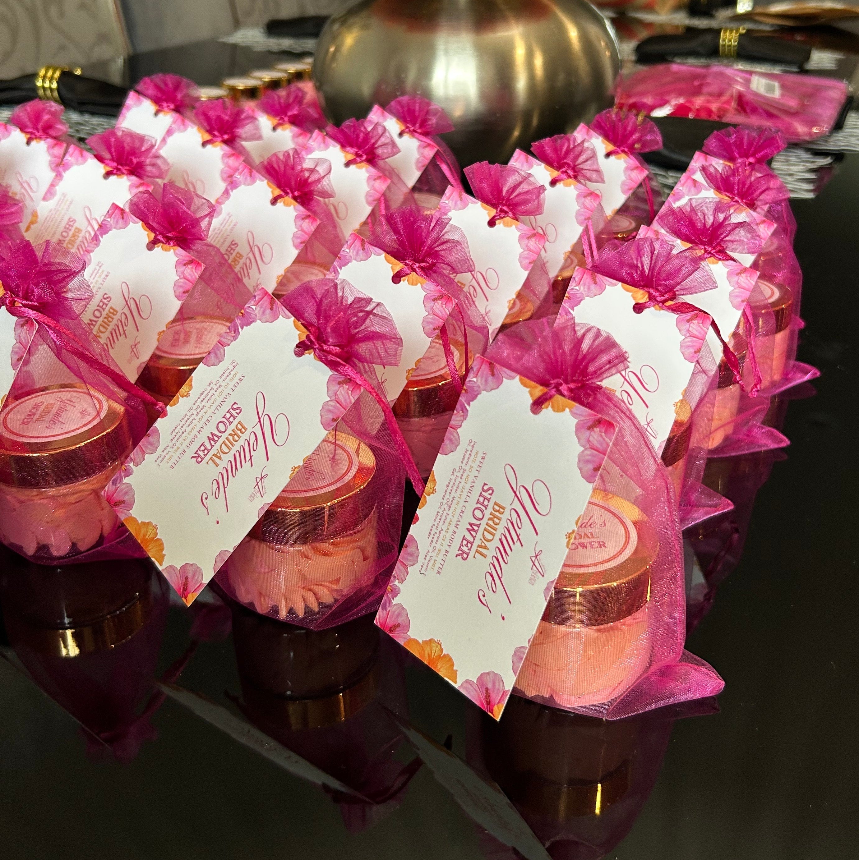 Pink Bridal Shower Favors by Abiara Skin